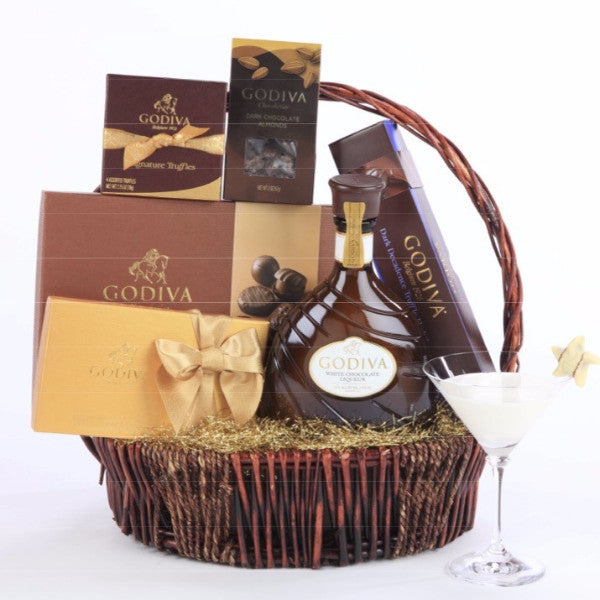 THE GODIVA DECADENCE GIFT BASKET